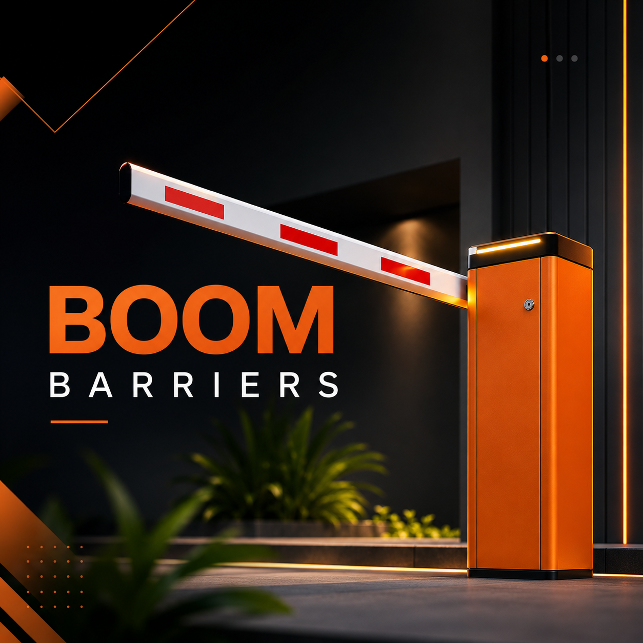 AH Automation Automatic Boom Barrier